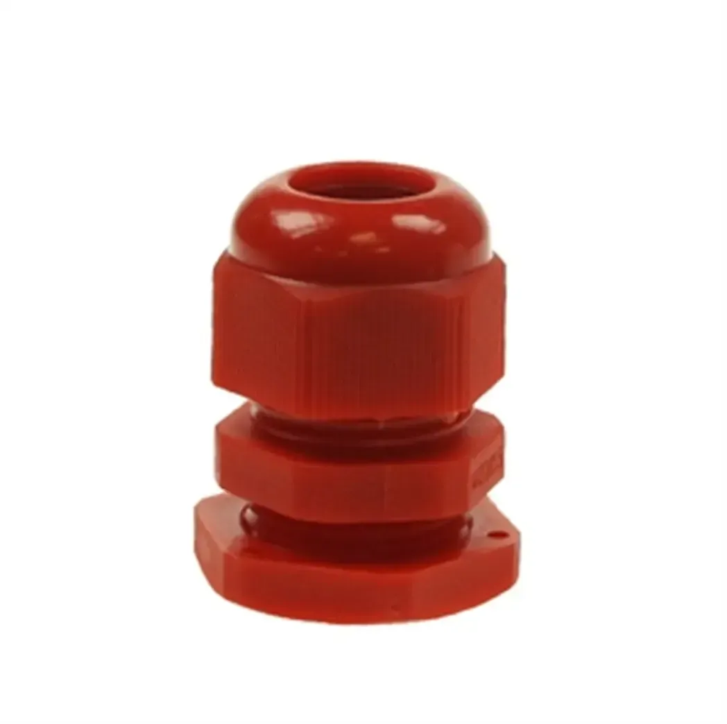 LPG13.520GR - PG20 Red Nylon Cable Gland & Locknut (IP68)