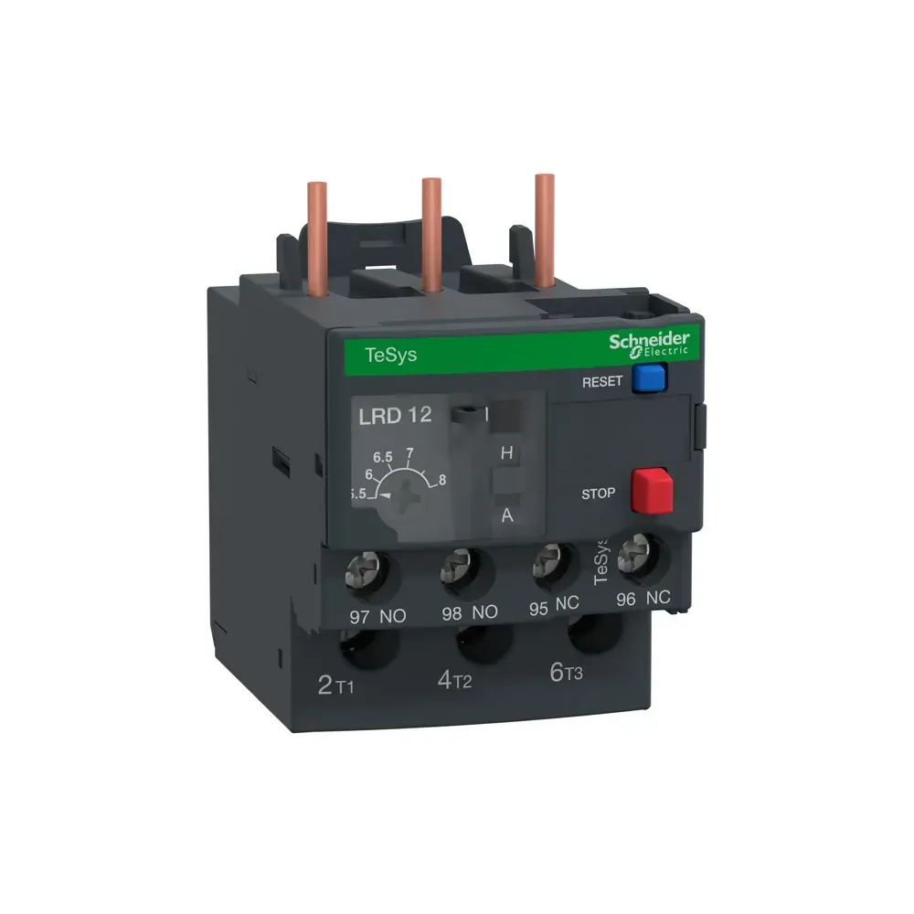 Schneider Electric 5.5-8A thermal overload relay Class 10A