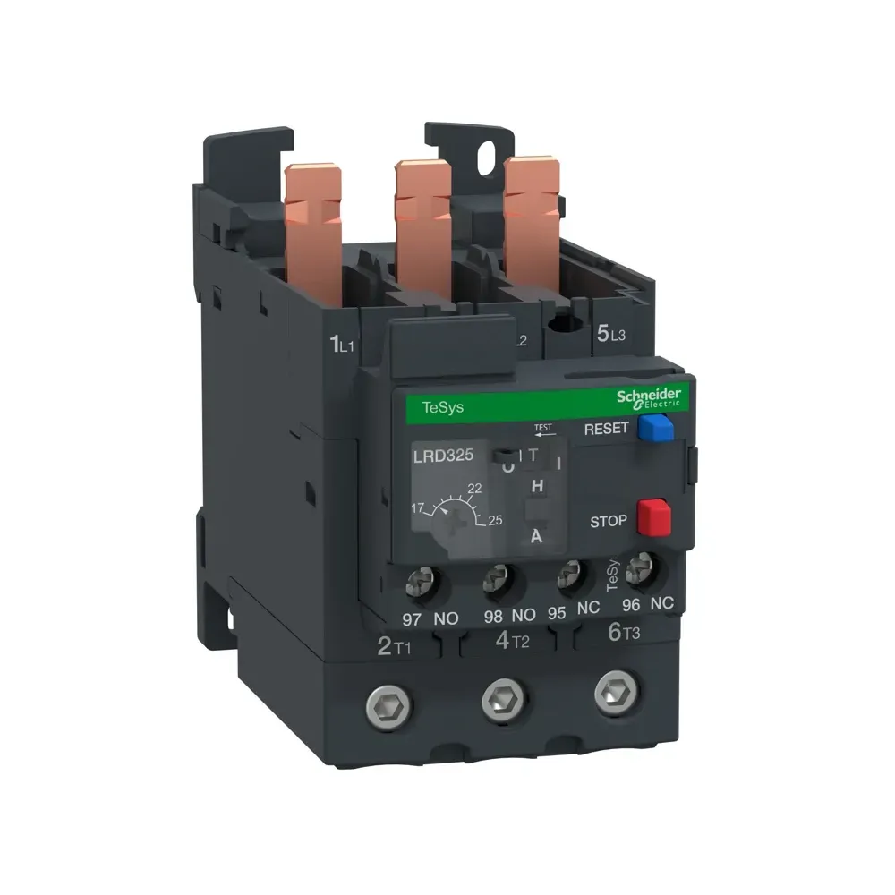 Schneider Electric 17-25A thermal overload relay LRD325 Class 10A