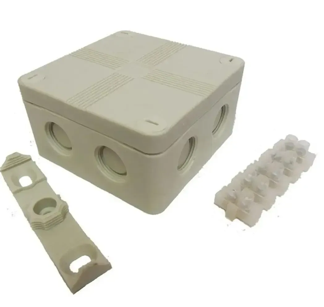 LTB90 - Junction Box 90x90x56mm 20mm Thread IP67 (100) w/Connector