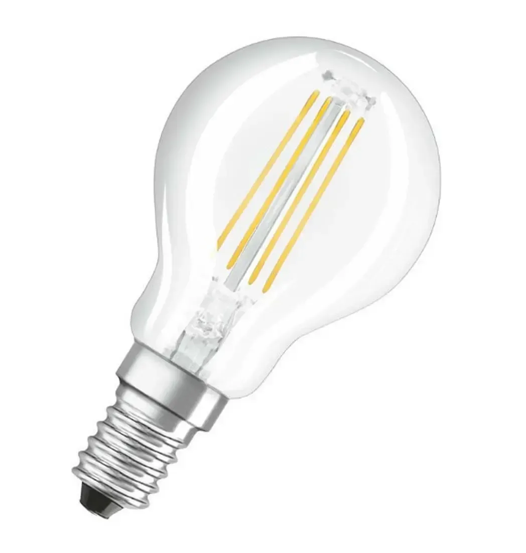 LUM007 - Lamp 5W E14 Golf 2700K Clear Filament 450LM Dimmable LUM007