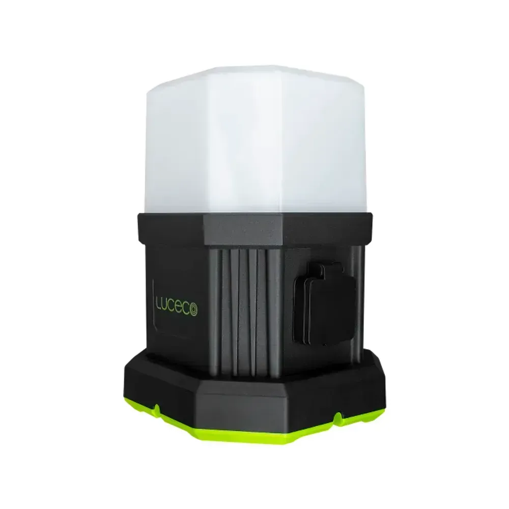 Luceco HERCULOUS 7150lm worklight with UK socket and USB ports