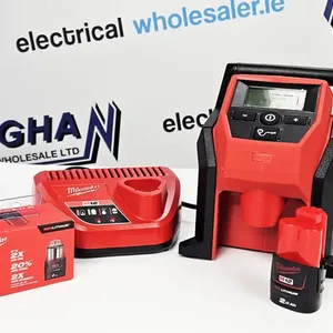 M12INFLATORKIT - Milwaukee Inflator + 2 x 2Ah Batteries + Charger M12bi-0 + 2 x M12b2 + C12c