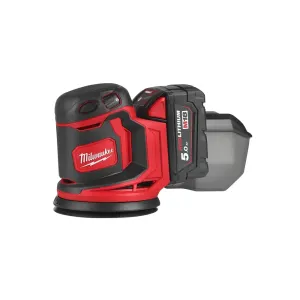 MILWAUKEE M18 orbital sander with dust bag and sanding pad