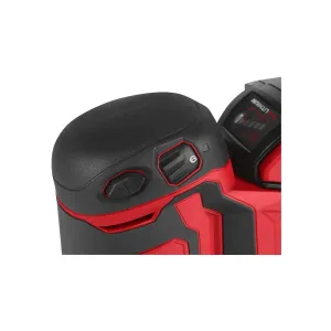 MILWAUKEE M18 orbital sander with dust bag and sanding pad