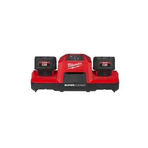  Milwaukee M18 High-Speed Simultaneous Dual Bay Super Charger
