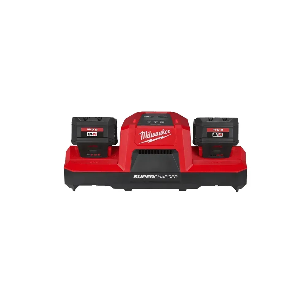  Milwaukee M18 High-Speed Simultaneous Dual Bay Super Charger