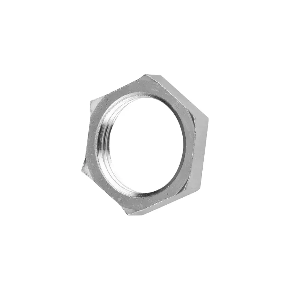 Nickel plated brass locknut M32