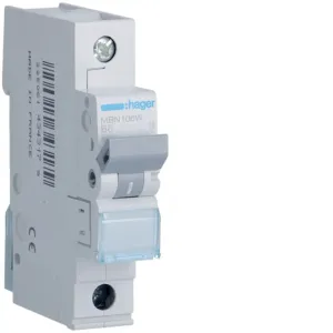 MBN106W - Hager MCB 1P 6A 6kA MBN106W