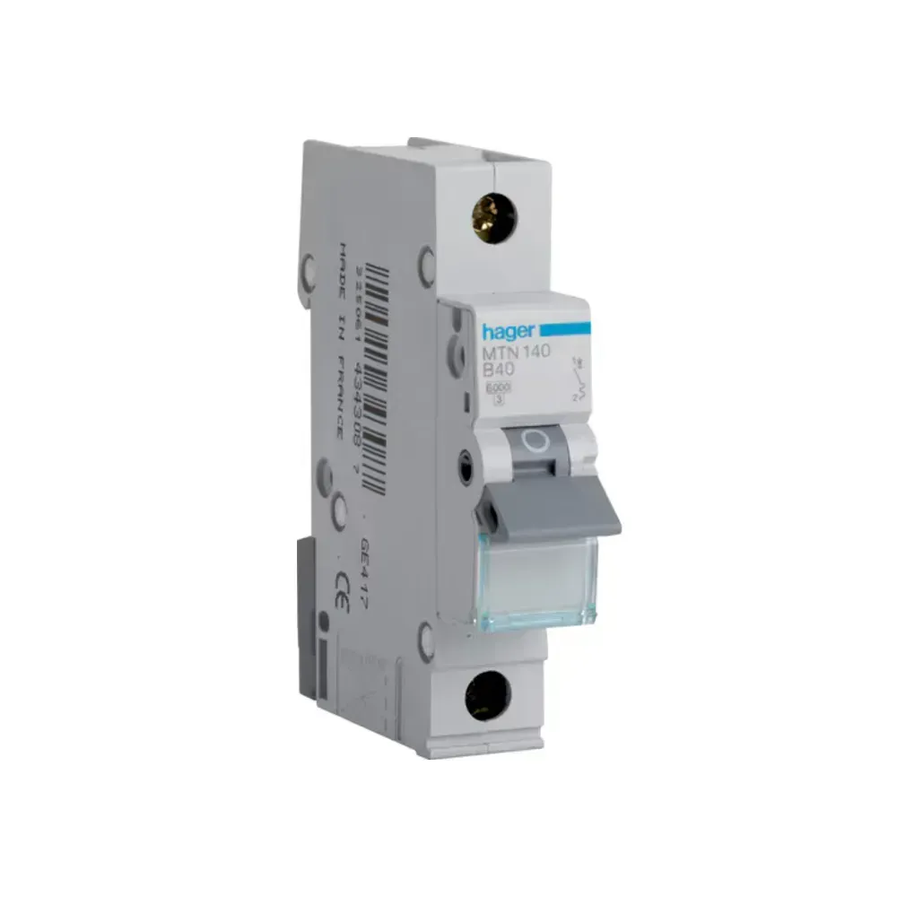 Hager MBN140 40A miniature circuit breaker