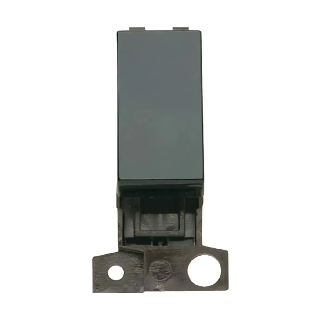 MD002BK - Click Minigrid Black 1 Gang 10A 2 Way Switch Module MD002BK