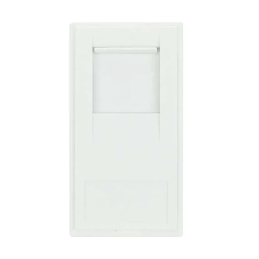 MM485WH - Click New Media White Single RJ45 Cat-6 Data Module MM485WH