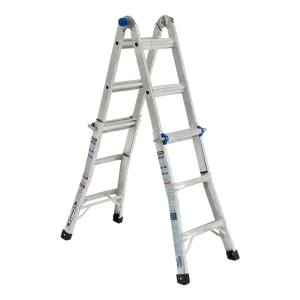 MT13 - Werner 3 Step Ladder MT-13 13ft Type IA Telescoping MultiLadder MT13