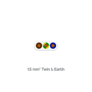 1.5 sqmm Twin & Earth