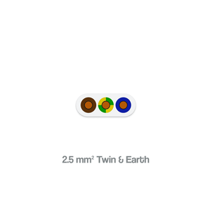2.5 sqmm Twin & Earth