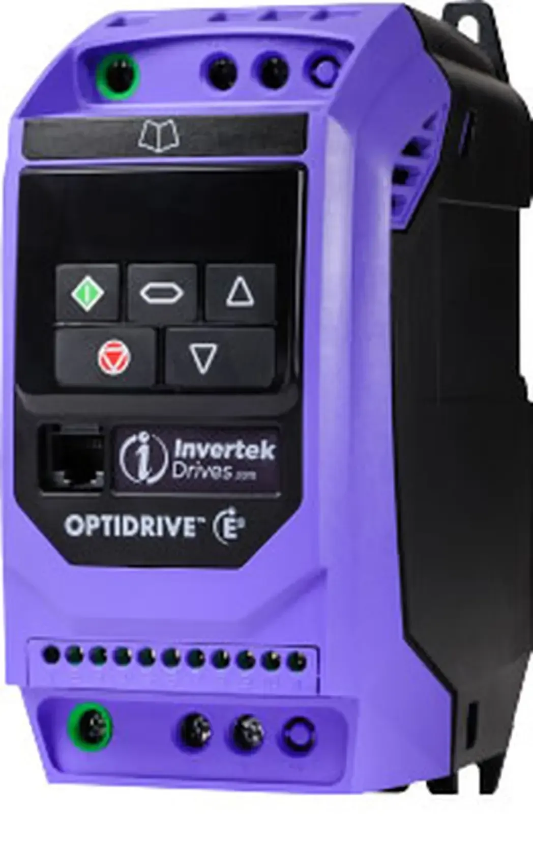 ODE-3-1200701F12 - Invertek Drive .75kW 1 Phase in 3 Phase Out IP20