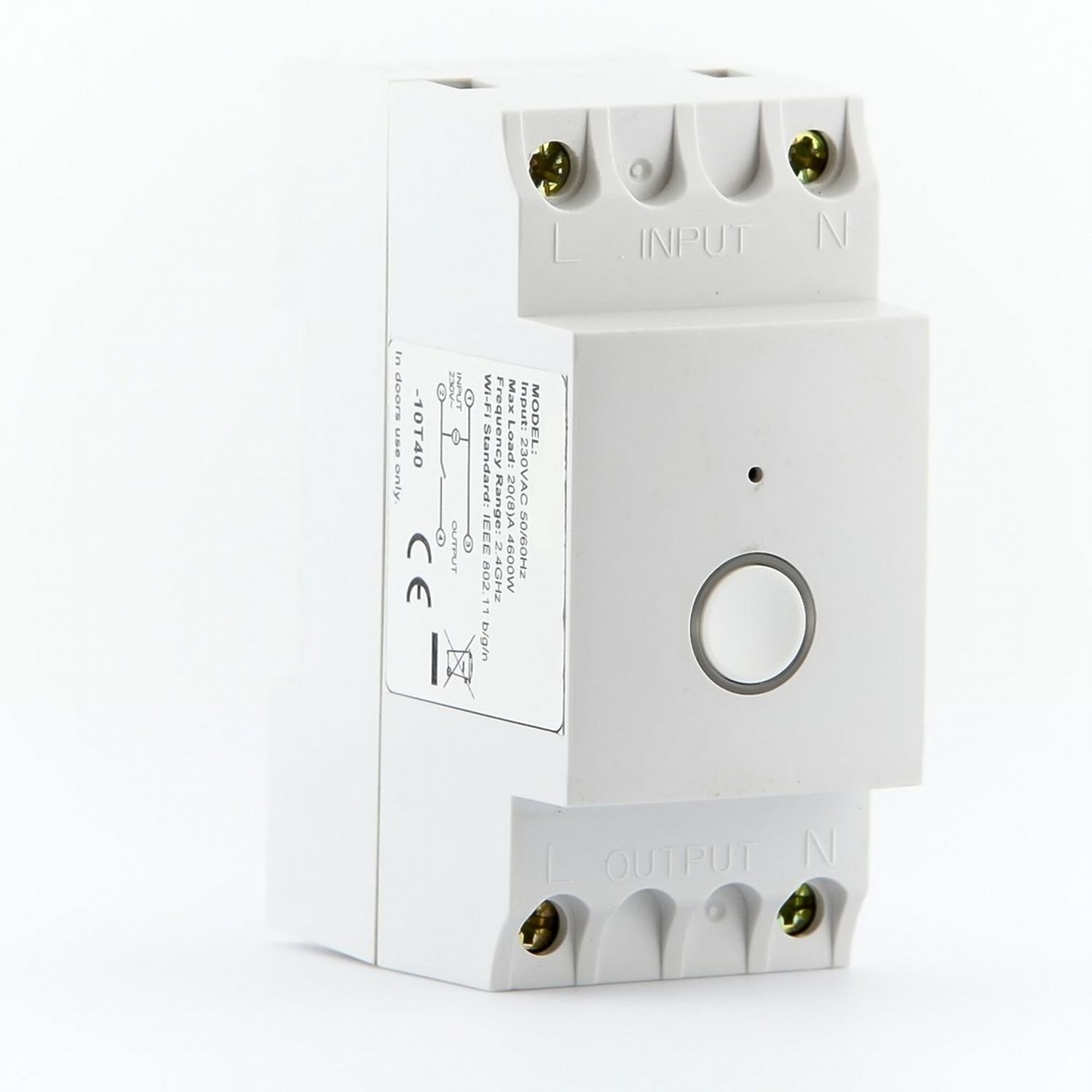 Optimum Wi-Fi Timeswitch Single Channel DIN-Rail Mounted
