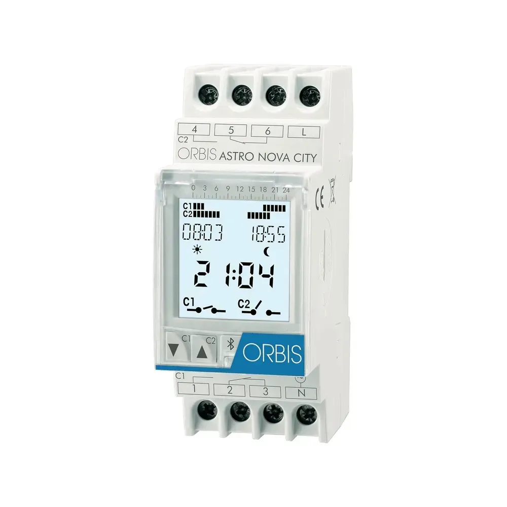 ORBUSASTROCITY Astronomical time switch, ORBIS ORBUSASTROCITY, Bluetooth.