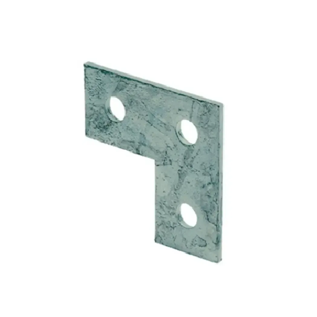 P1036 - Unistrut 3 Hole Flat L Shaped Right Angle Bracket P1036