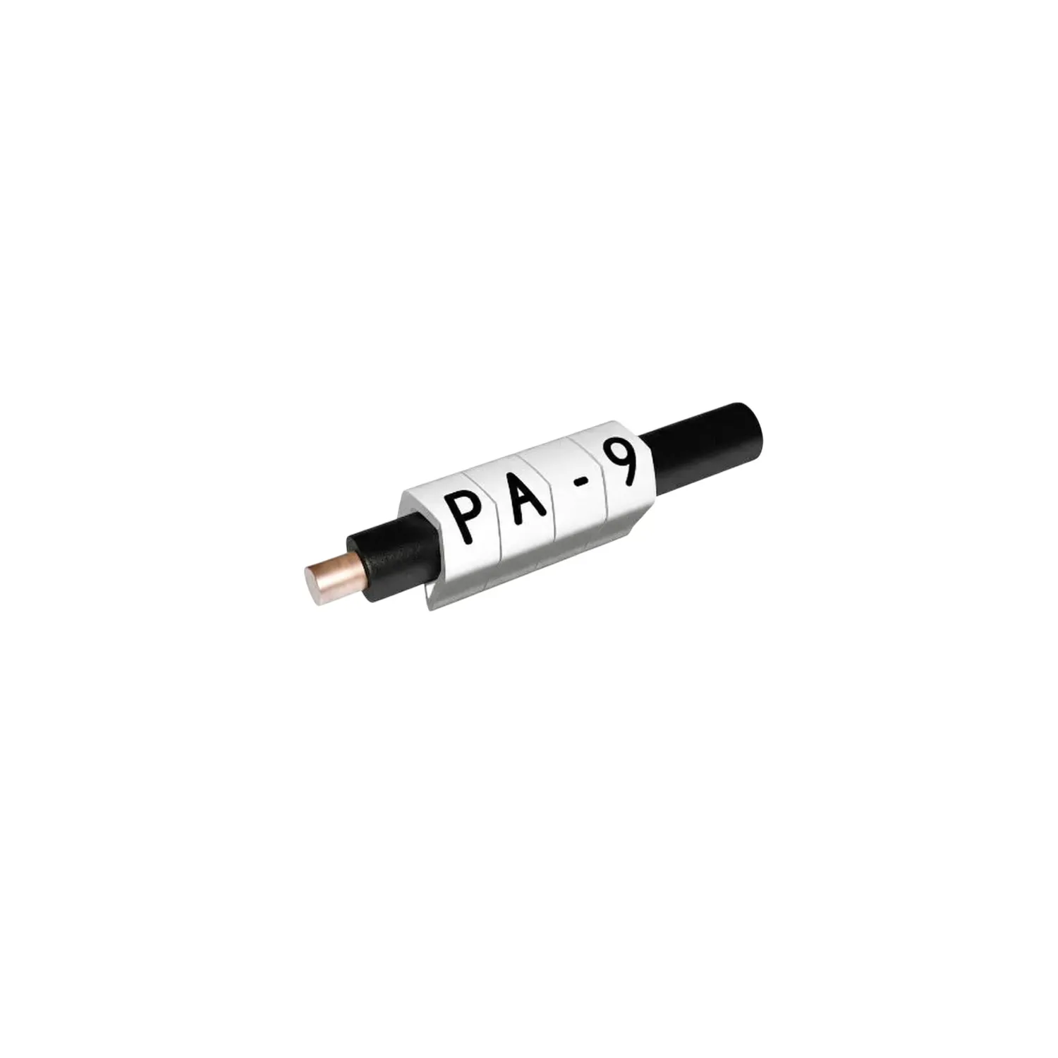 Partex PA1 Cable Marker 9 White Closed Sleeve 2.5-5.0mm2 Bag of 200
