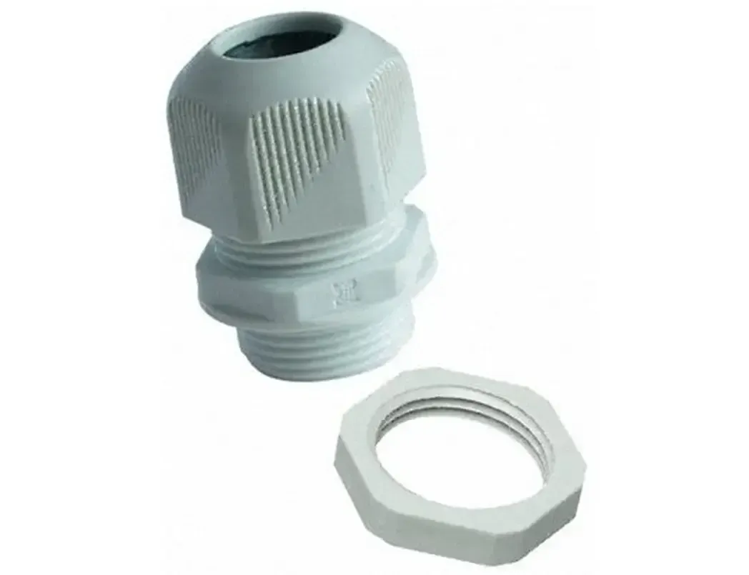 PG9GN - PG9 Gland & Locknut (Grey)