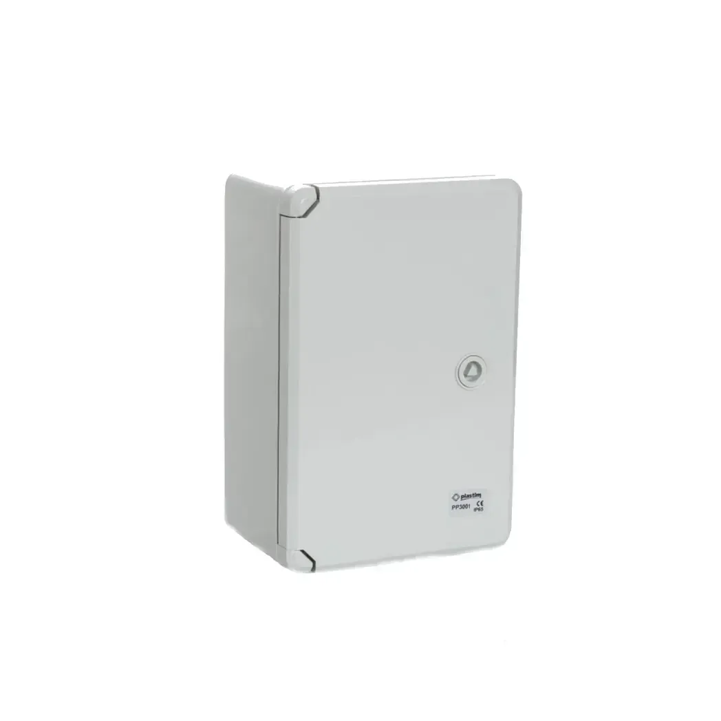 PP3007 - Plastim Plastic Distribution Board 400x500x240mm IP65 Grey Door PP3007