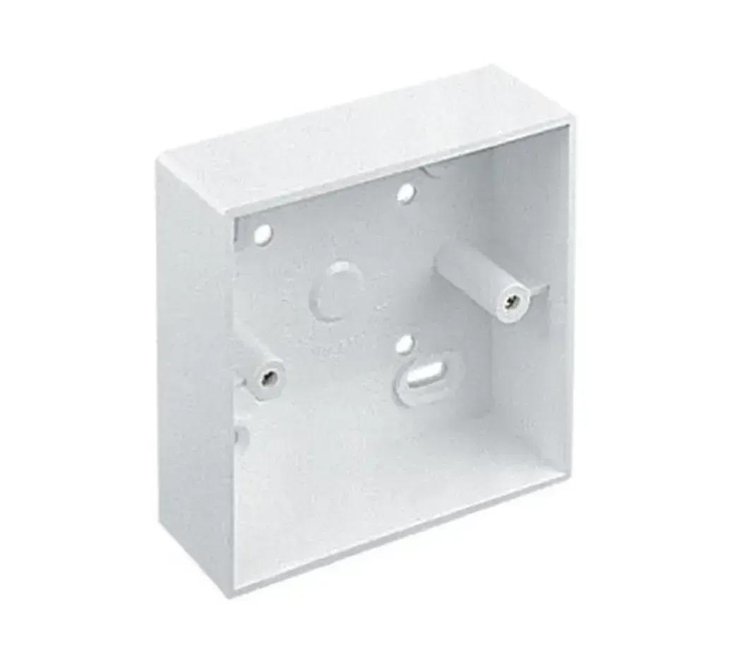 PVC1G47 - PVC 1G 47mm Surface Box with 20mm K/O MSSB17WH