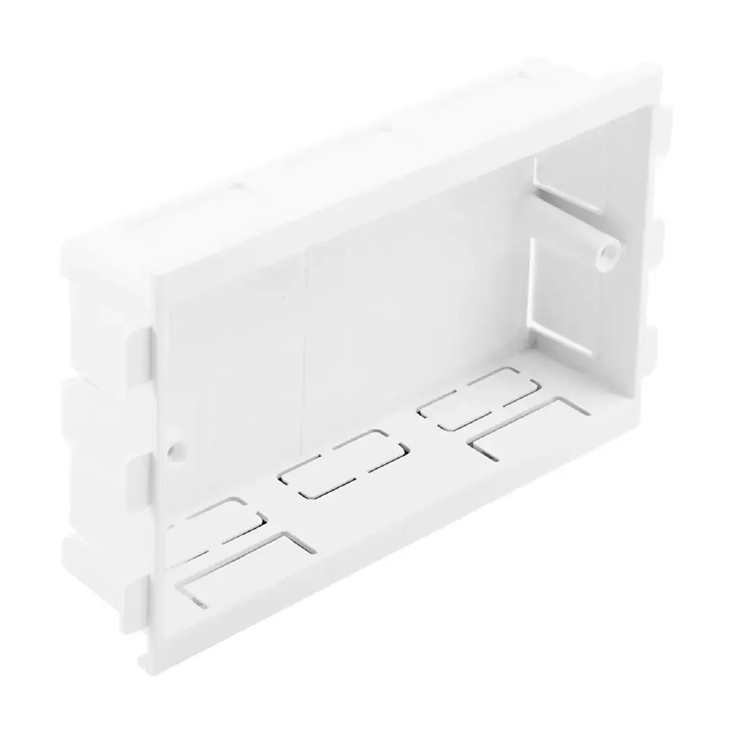 PVCESSB2 - Marshall Tufflex Dado Trunking 2 Gang Box