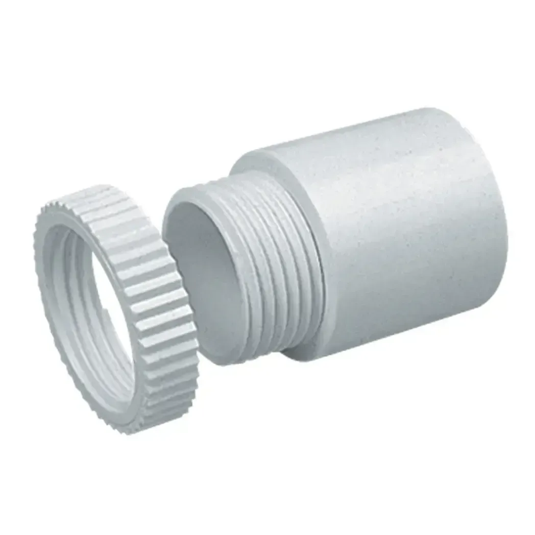 PVCMA8WH - Marshall Tufflex Adaptor Male Thread 25mm PVCMA8WH