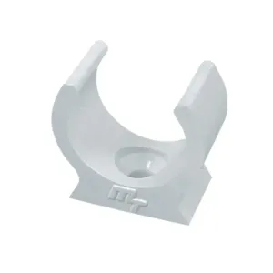 PVCMMC3WH - Marshall Tufflex Round U Clip 25mm PVCMMC3WH