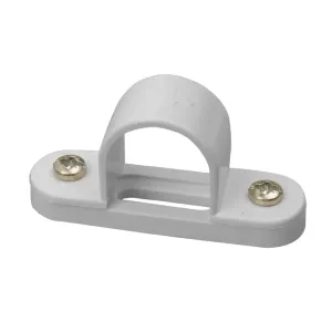 PVCMSB2WH - Marshall Tufflex Spacer Bar Saddle 20mm PVC Conduit PVCMSB2WH