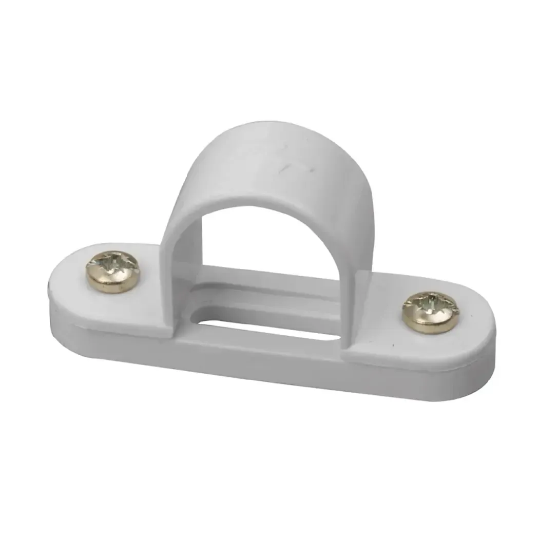 PVCMSB2WH - Marshall Tufflex Spacer Bar Saddle 20mm PVC Conduit PVCMSB2WH
