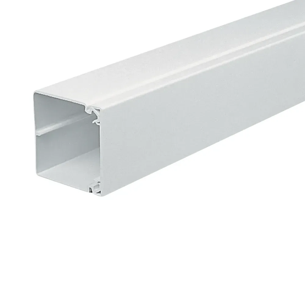 PVCU Maxi trunking 75mm x 75mm White