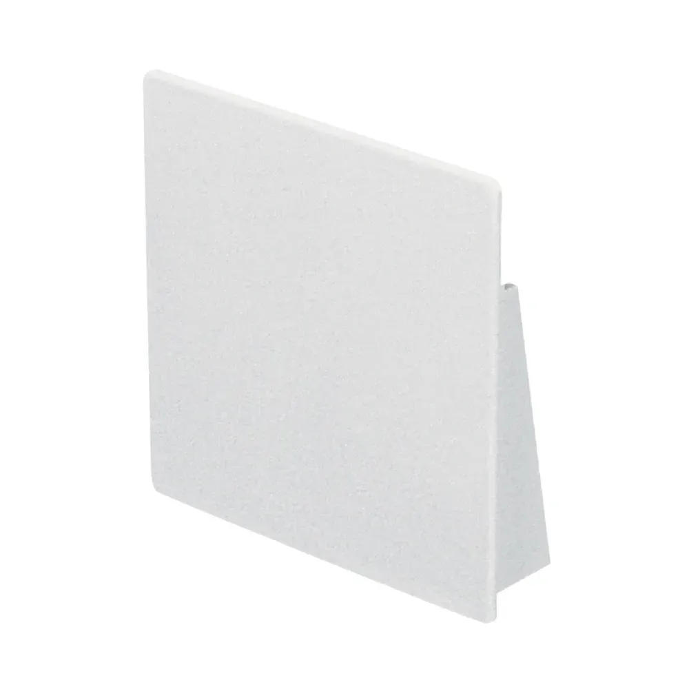 PVC trunking 150mm x 150mm End cover 
