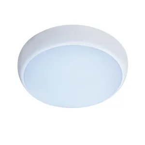 ECI Oslo Plus 10 14 20W 5CCT IP65 LED Bulkhead 240V White PXOSMSTDP