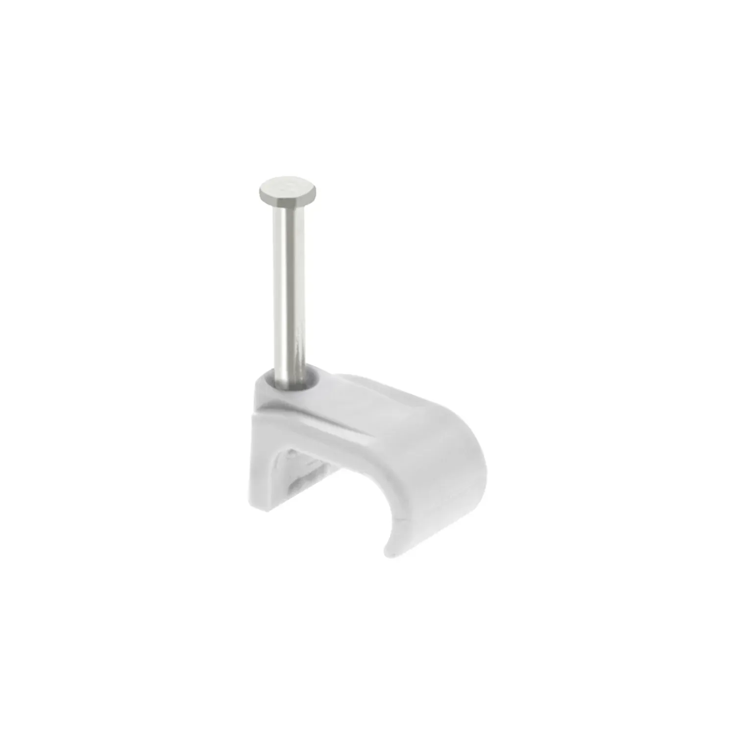 Unicrimp Cable Clips 6x10mm White 2.5mm T&E Box 100