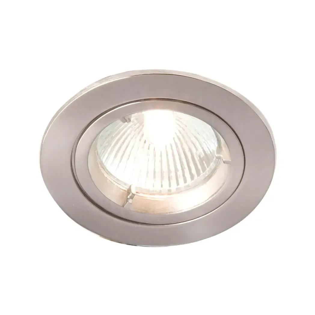 R201SC13 - Robus ZAK Downlight Brushed Chrome GU10 50W R201SC-13