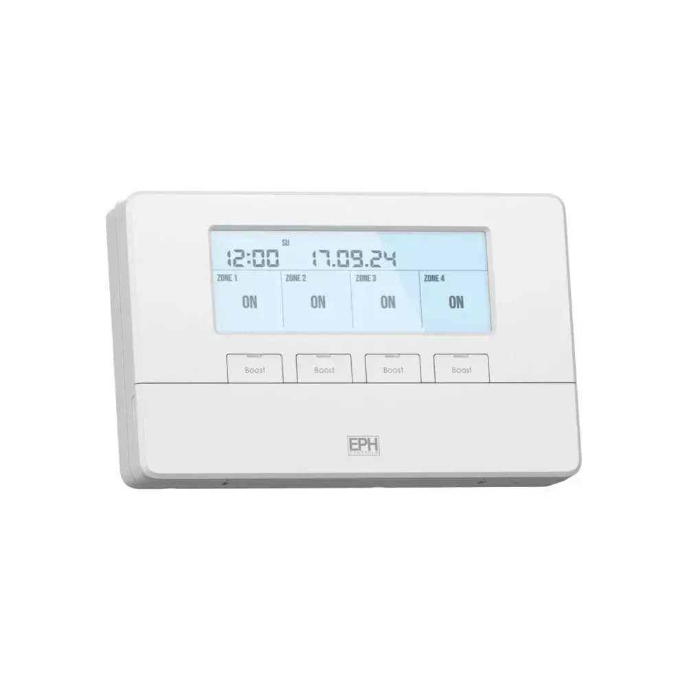 Digital 4 zone programmer for efficient control