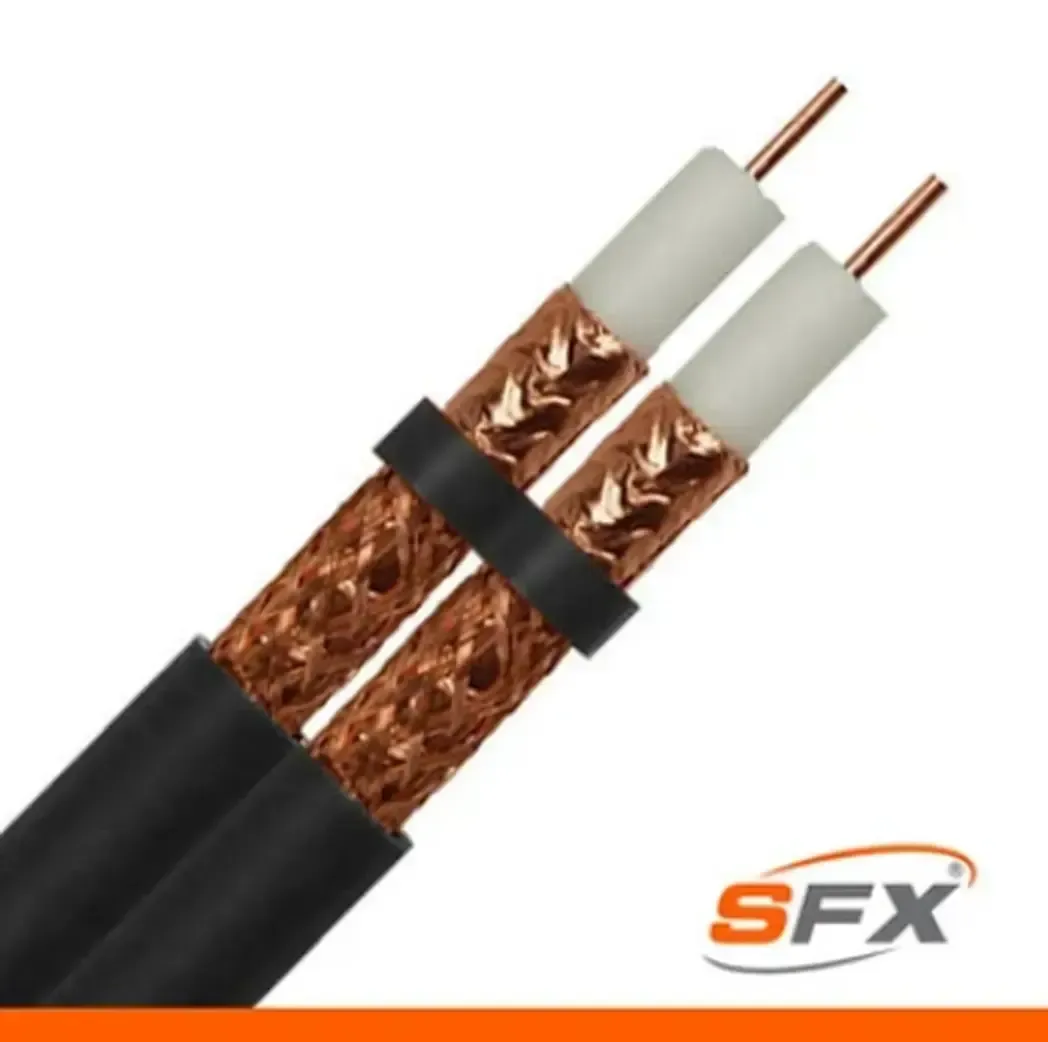RG6TWIN - Rg6 Twin Low Loss Co-axial Cable RG6TWIN