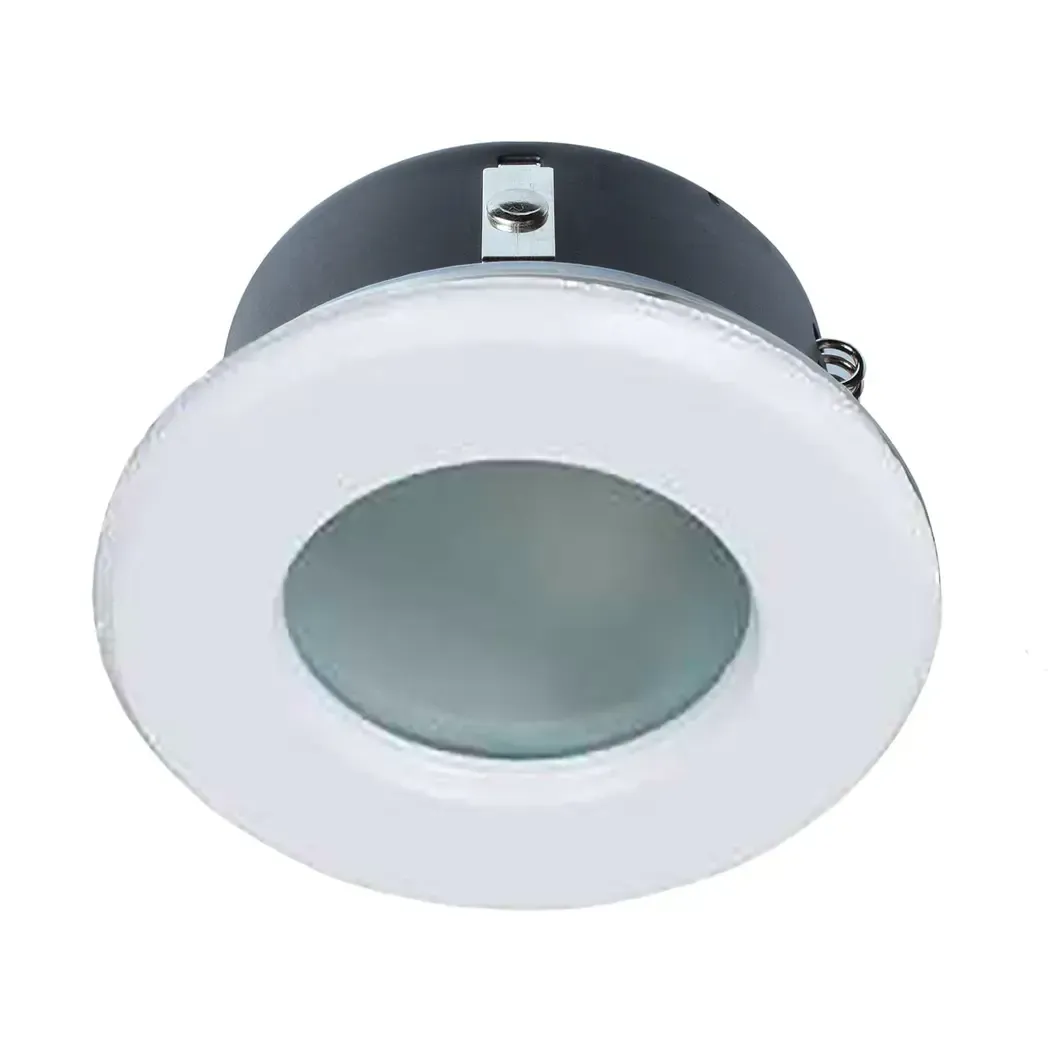 RS10165GZ01 - Robus Robin Shower Tail Downlight White GU10 50W RS10165GZ-01