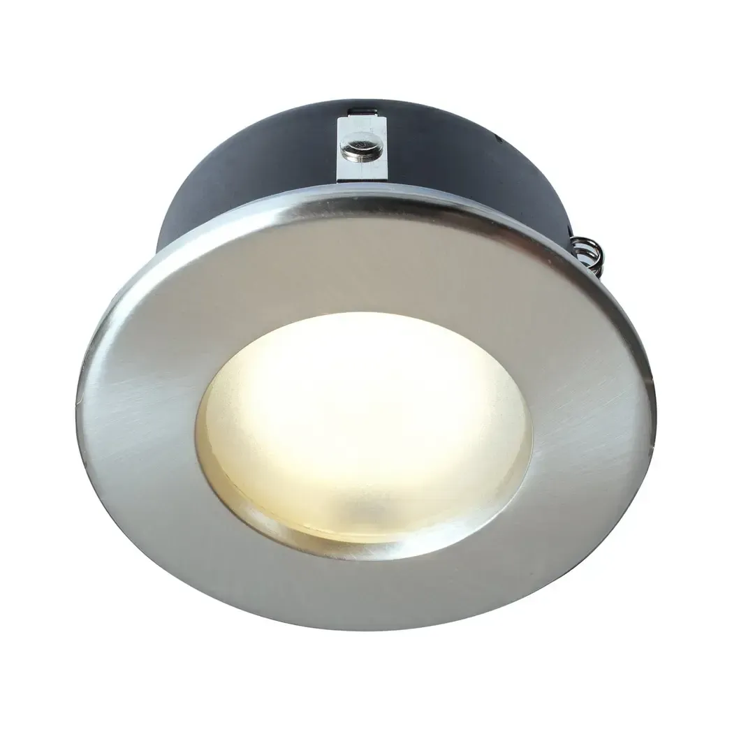 RS10165GZ03 - Robus Robin Shower Tail Downlight Chrome GU10 50W RS10165GZ-03