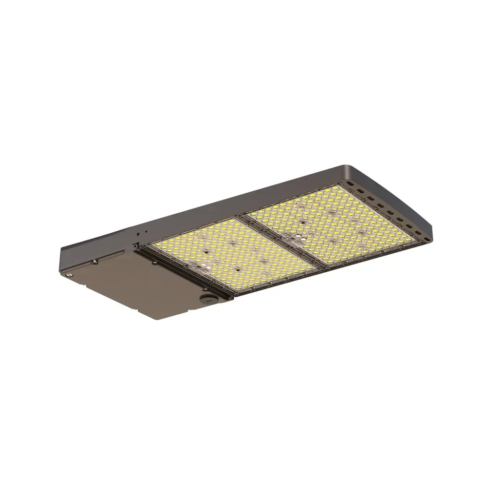 500W, IP65 adjustable LED floodlight with NEMA socket