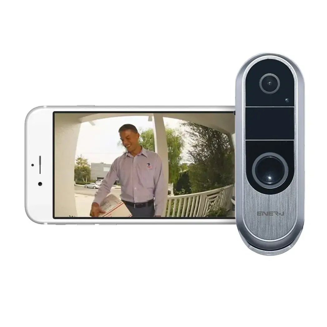 SHA5289 - Ener-J Slim Wireless Video Door Bell with 2 Way Audio SHA5289