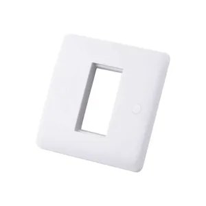Iona 1 Gang 1 Module Aperture Euro Face Plate