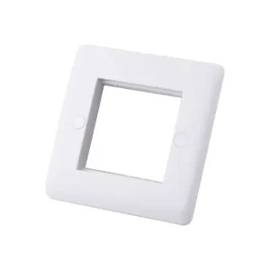 Iona 1 Gang 2 Module Aperture Euro Face Plate
