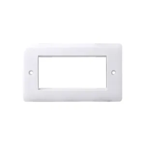 Iona 2 Gang 4 Module Aperture Euro Face Plate