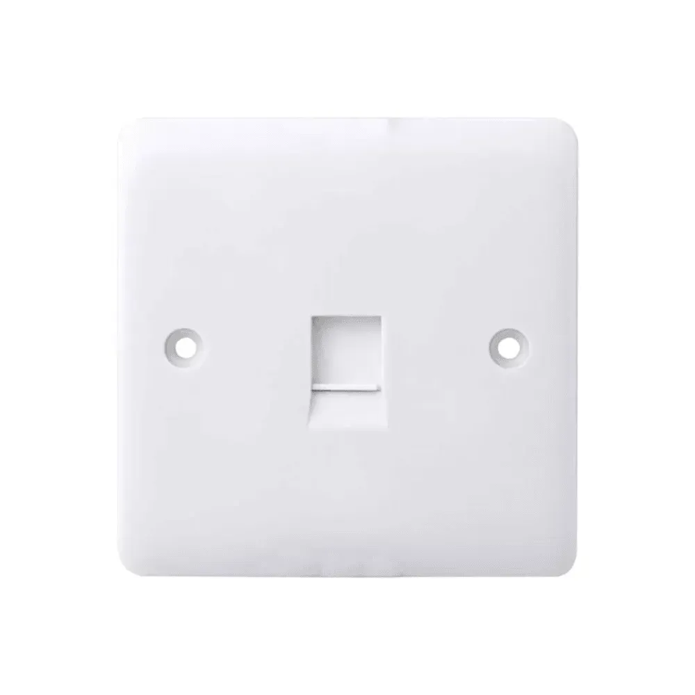 Iona 1 Gang Slimline RJ45 Data Outlet