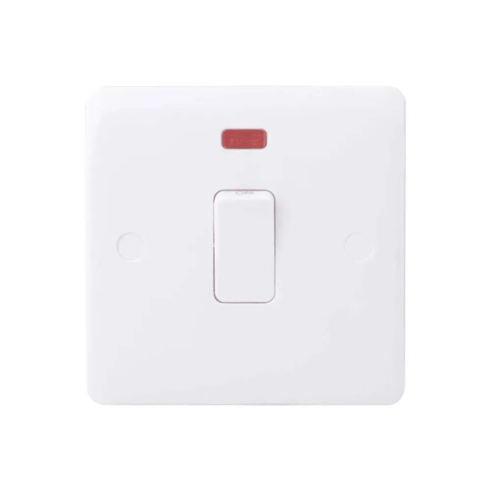 Iona 20 Amp D/P Switch with Cord Grip & Neon Pilot Light