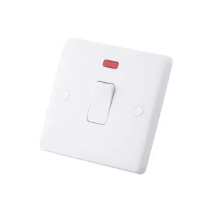 Iona 20 Amp D/P Switch with Cord Grip & Neon Pilot Light