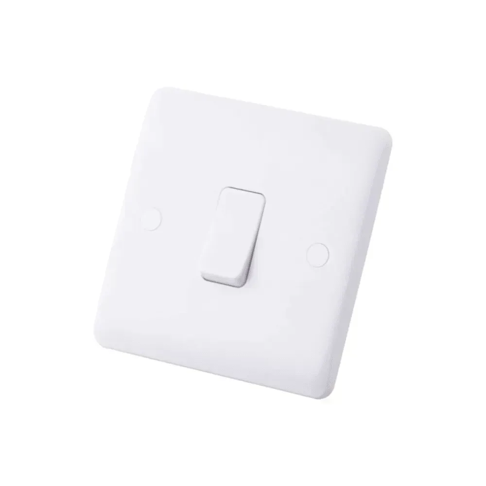 Iona Slimline 1 Gang 2 Way 10A Flush Switch
